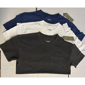 Goodfellow & CO Men's 3 Cotton T-shirts 100% Cotton size S NWT